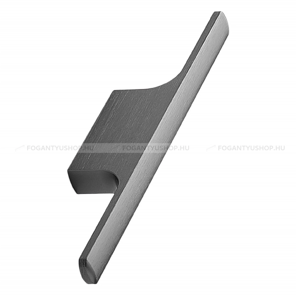 FURNIPART Fogantyú - TAU KNOB 32 - furattáv 32 mm - Csiszolt antracit 91 - Alumínium - Bútorajtó élére ültethető színes fém fogantyú