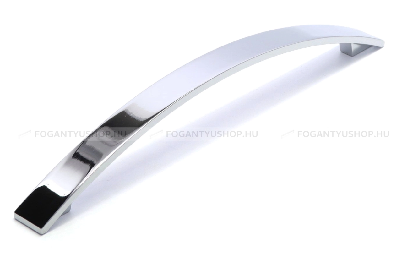 RUJZ DESIGN Fogantyú - 446.24r - Fényes króm Cr - Zamak fém ötvözet - Több méretben gyártott fém bútorfogantyú