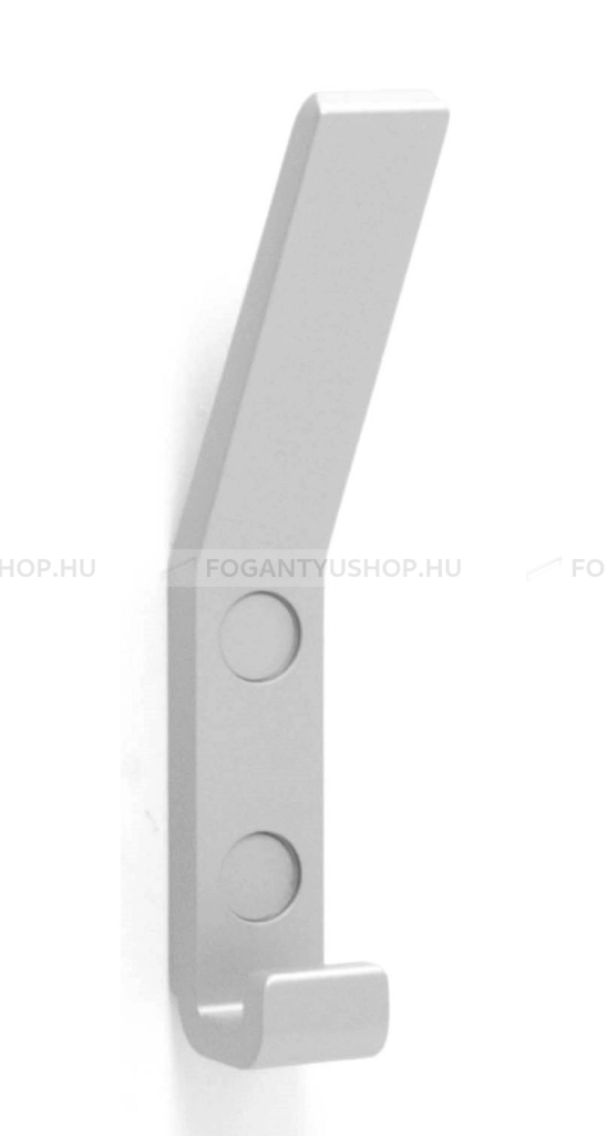 RUJZ DESIGN Kabátakasztó - 40.013B - Festett aluminium hatás MCrEL - Alumínium - Kombinált, kalaptartós fogas
