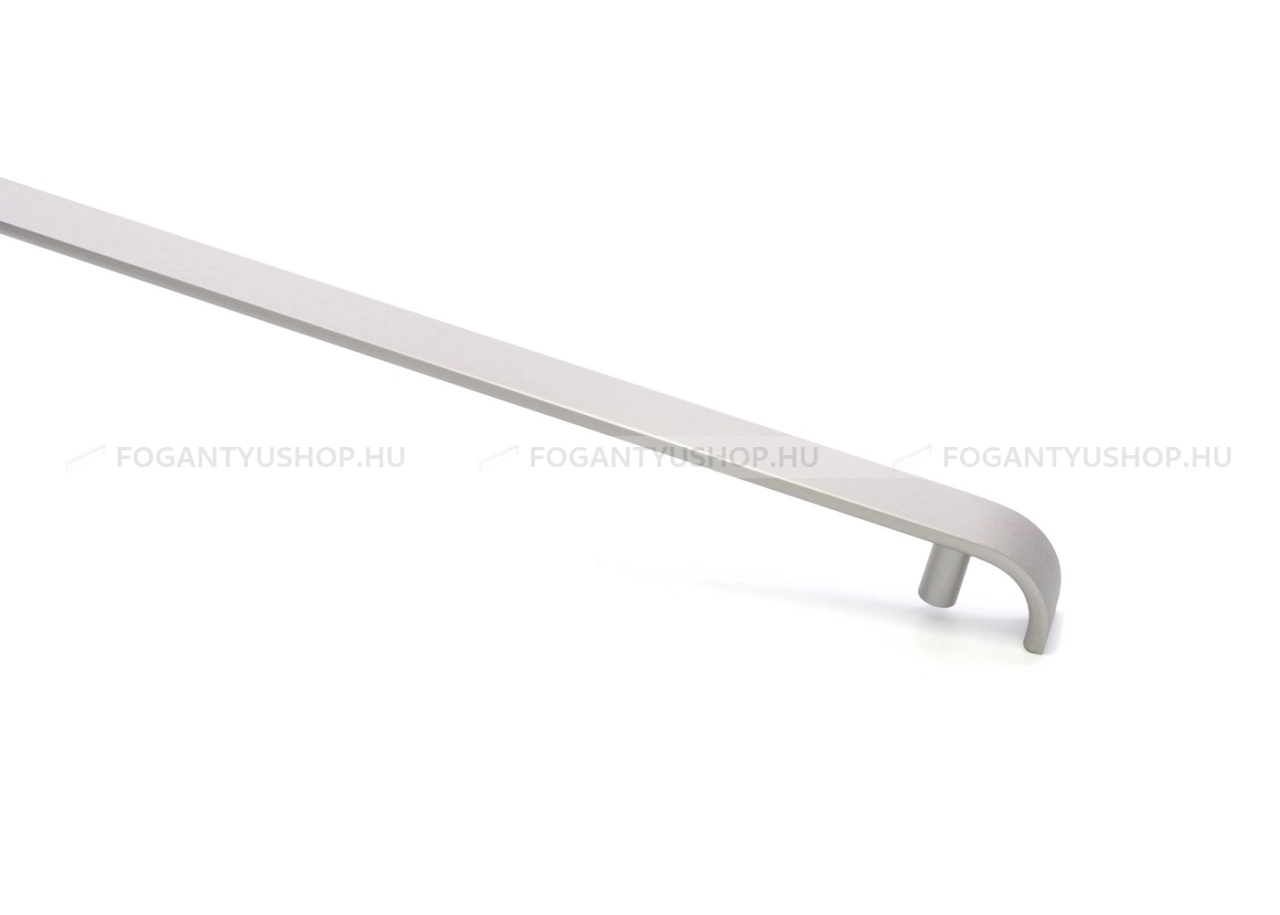 RUJZ DESIGN Bútorfogantyú - 882 568.28 - furattáv 882 mm - Szálcsiszolt nikkel NisatE - Alumínium - Egy méretben gyártott fém bútorfogantyú