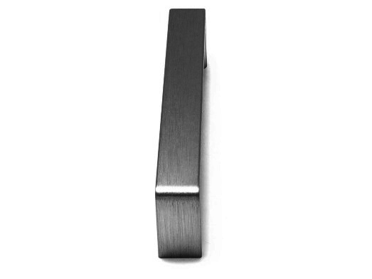 RUJZ DESIGN Fogantyú - 573.15 színes - Szálcsiszolt szürke  - Alumínium - Több méretben gyártott színes fém bútorfogantyú