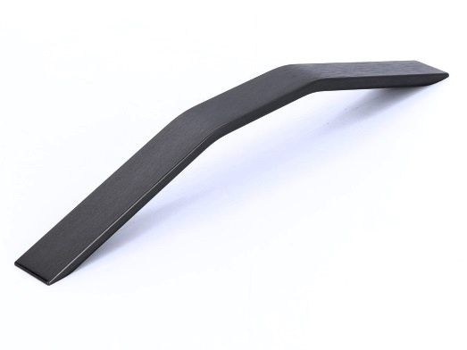 RUJZ DESIGN Fogantyú - 270 620.20 (NOEXP) - furattáv 270 mm - Fekete szálcsiszolt SatCrnE - Alumínium - Több méretben gyártott színes fém bútorfogantyú