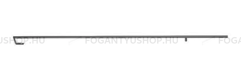 RUJZ DESIGN Fogantyú - 864 665.12 Festett - furattáv 864 mm - Festett fekete BlackL - Alumínium - Egy méretben gyártott színes fém bútorfogantyú