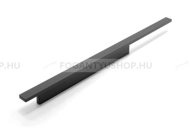 RUJZ DESIGN Bútorfogantyú - 708.15 - Fekete szálcsiszolt SatCrnE - Alumínium - Több méretben gyártott színes fém bútorfogantyú