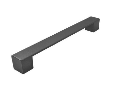 RUJZ DESIGN Bútorfogantyú - 354.25 - Fekete - Zamak fém ötvözet - Több méretben gyártott színes fém bútorfogantyú