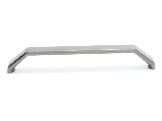RUJZ DESIGN Bútorfogantyú - 689.14 - Ezüst inox (szálcsiszolt) SNiL - Zamak fém ötvözet - Több méretben gyártott fém bútorfogantyú