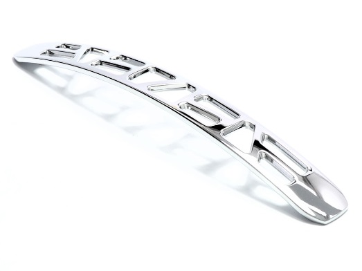 RUJZ DESIGN Bútor fogantyú - 192 691.26 - furattáv 192 mm - Matt króm MCrL - Zamak fém ötvözet - Egy méretben gyártott fém bútorfogantyú