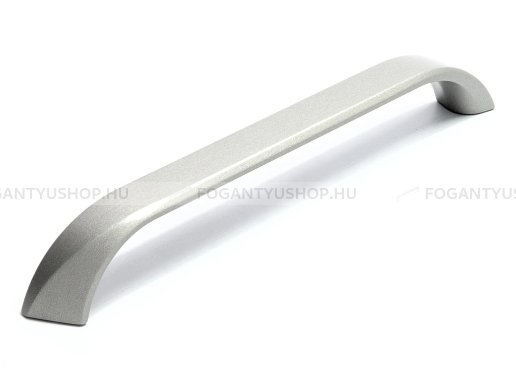 RUJZ DESIGN Bútor fogantyú - 692.18 - Ezüst inox (szálcsiszolt) SNiL - Zamak fém ötvözet - Több méretben gyártott fém bútorfogantyú