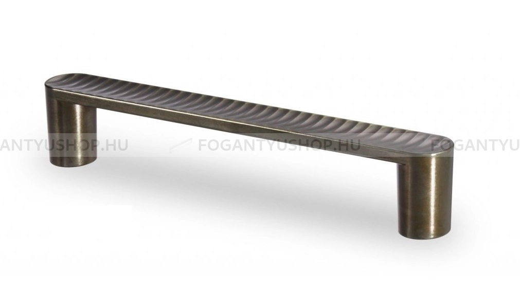 RUJZ DESIGN Bútor fogantyú - 536.16 - Antik patina barna MsPatL - Zamak fém ötvözet - Klasszikus, vintage, antik fém bútorfogantyú