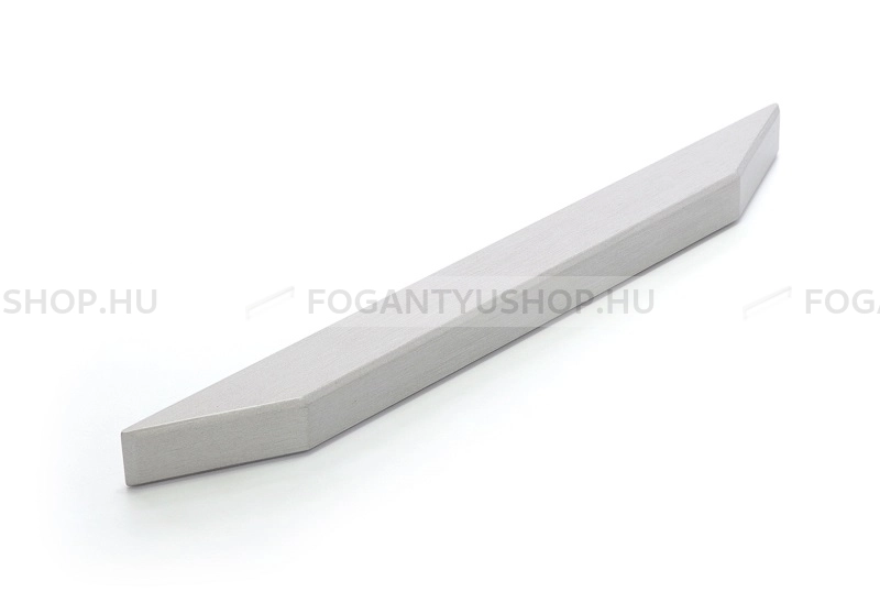 RUJZ DESIGN Fogantyú - 700.14 - Ezüst inox (szálcsiszolt) SNiL - Zamak fém ötvözet - Több méretben gyártott fém bútorfogantyú