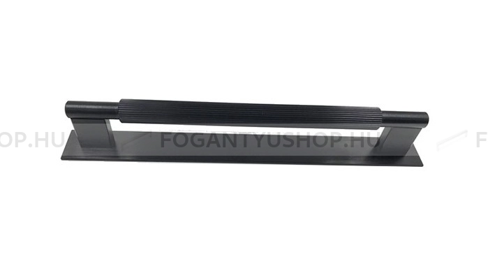 VIEFE Fogantyú - ARPA PLATE - Csiszolt fekete L30 - Alumínium - Több méretben gyártott színes fém bútorfogantyú