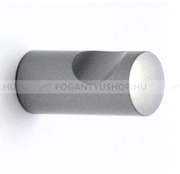 RUJZ DESIGN Gomb fogantyú - 805.13 - 1 furatos - Matt króm MCrL - Alumínium - Fém gombfogantyú, bútorgomb (szögletes, kerek)