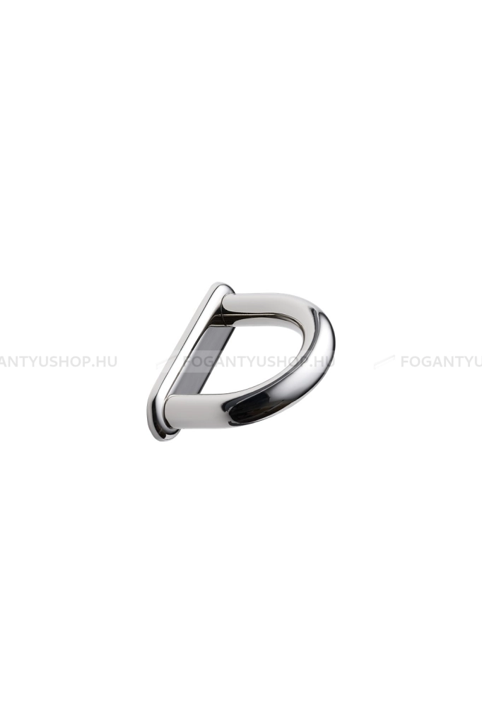 FURNIPART Bútorgomb - D LITE 32 - furattáv 32 mm - Fényes nikkel 06 - Zamak fém ötvözet - Fém gombfogantyú, bútorgomb (szögletes, kerek)