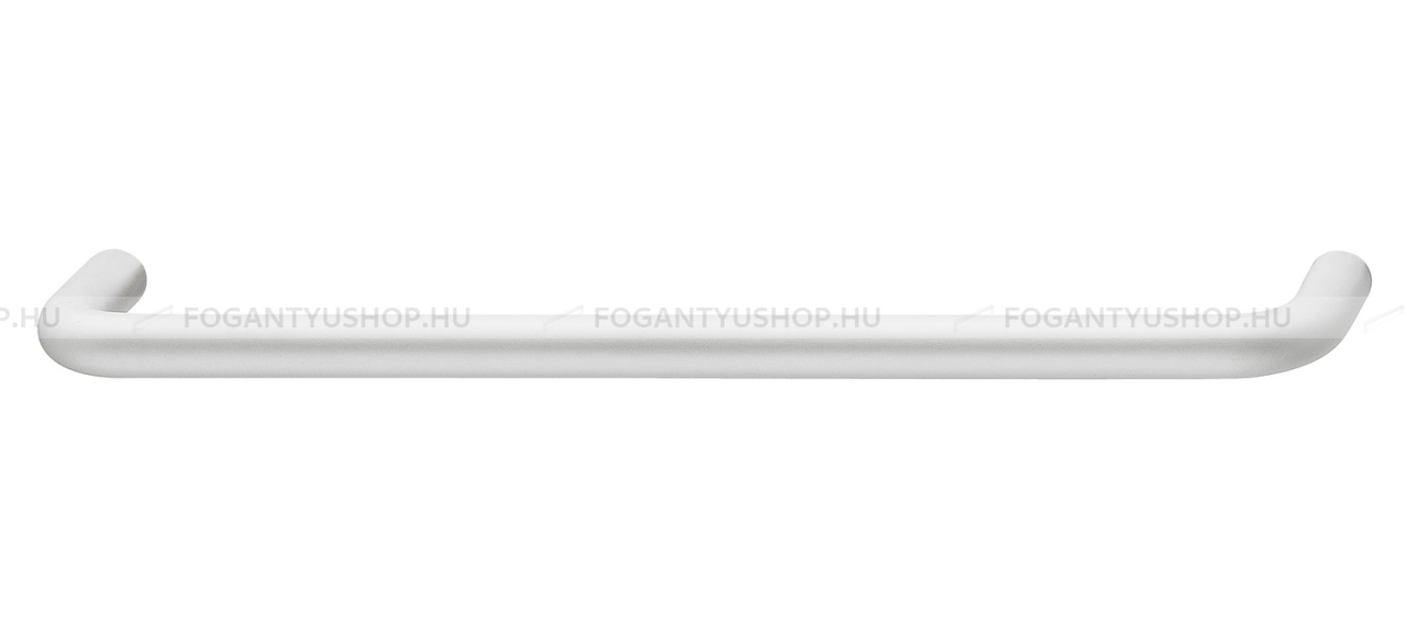 HAFELE Bútor fogantyú - 155.00 96 - furattáv 96 mm - Matt króm MCrL - Acél fém - Egy méretben gyártott fém bútorfogantyú