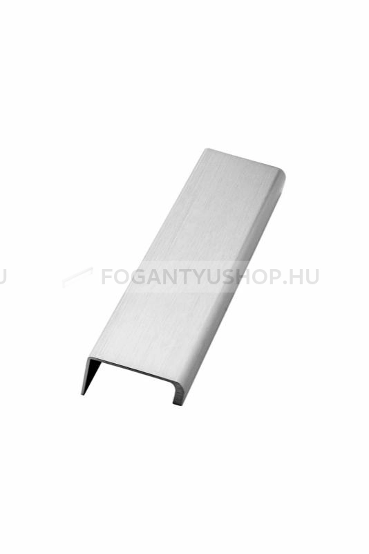 FURNIPART Bútor fogantyú - ARTISAN - Szálcsiszolt 66 - Alumínium - Bútorajtó élére ültethető fém fogantyú