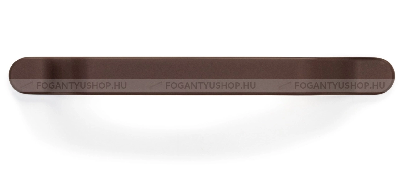 VIEFE Bútor fogantyú - BELT 160 ZM43 - furattáv 160 mm - Kávé barna ZM43 - Zamak fém ötvözet - Egy méretben gyártott színes fém bútorfogantyú
