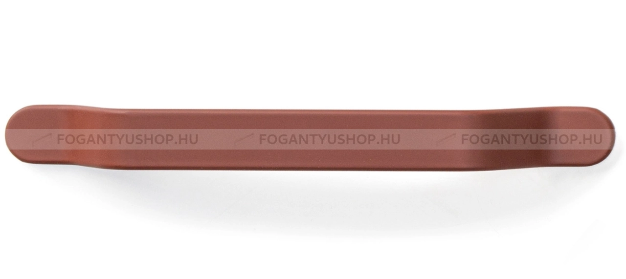VIEFE Bútorfogantyú - BELT 160 Téglavörös ZM72 - furattáv 160 mm - Vörös vulkán ZM72 - Zamak fém ötvözet - Egy méretben gyártott színes fém bútorfogantyú