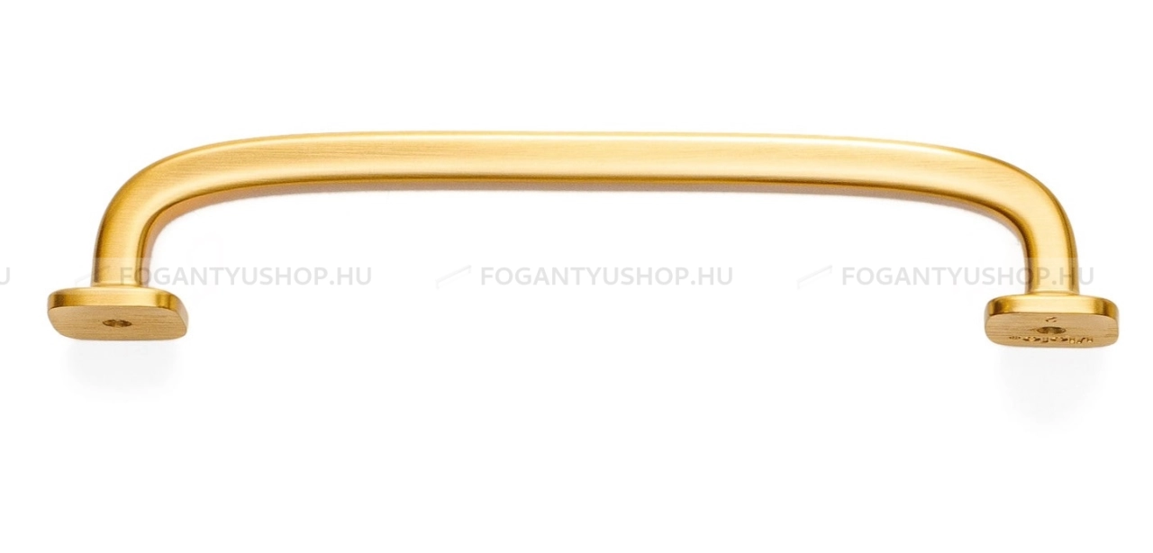 VIEFE Fogantyú - QUART BIG 160 - furattáv 160 mm - Csiszolt pezsgő Z618 - Zamak fém ötvözet - Egy méretben gyártott színes fém bútorfogantyú