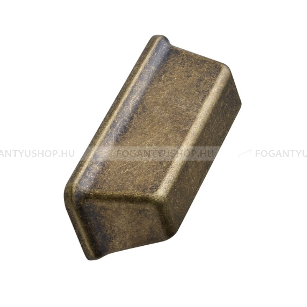 FURNIPART Fogantyú - EQUESTER CUP 64 - furattáv 64 mm - Antik sárgaréz 39 - Zamak fém ötvözet - Klasszikus, vintage, antik fém bútorfogantyú