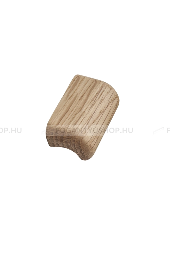 FURNIPART Fogantyú - GLOVE KNOB 32 Tölgyfa - furattáv 32 mm - Tölgyfa hrast - Fa - Fa bútorfogantyú