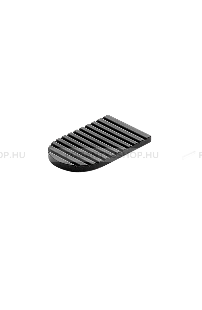 FURNIPART Gombfogantyú - HABIT - 1 furatos - Fekete - Zamak fém ötvözet - Színes fém gombfogantyú, bútorgomb
