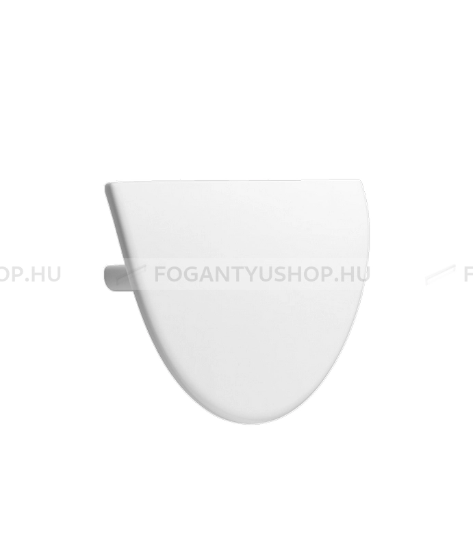 FURNIPART Fogantyú - HORIZON SMALL 64 0500 - furattáv 64 mm - Matt fehér 0500 - Zamak fém ötvözet - Egy méretben gyártott színes fém bútorfogantyú