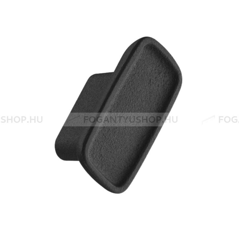 FURNIPART Fogantyú - INK 32 Festett - furattáv 32 mm - Festett fekete BlackL - Akril műanyag - Egy méretben gyártott színes fém bútorfogantyú