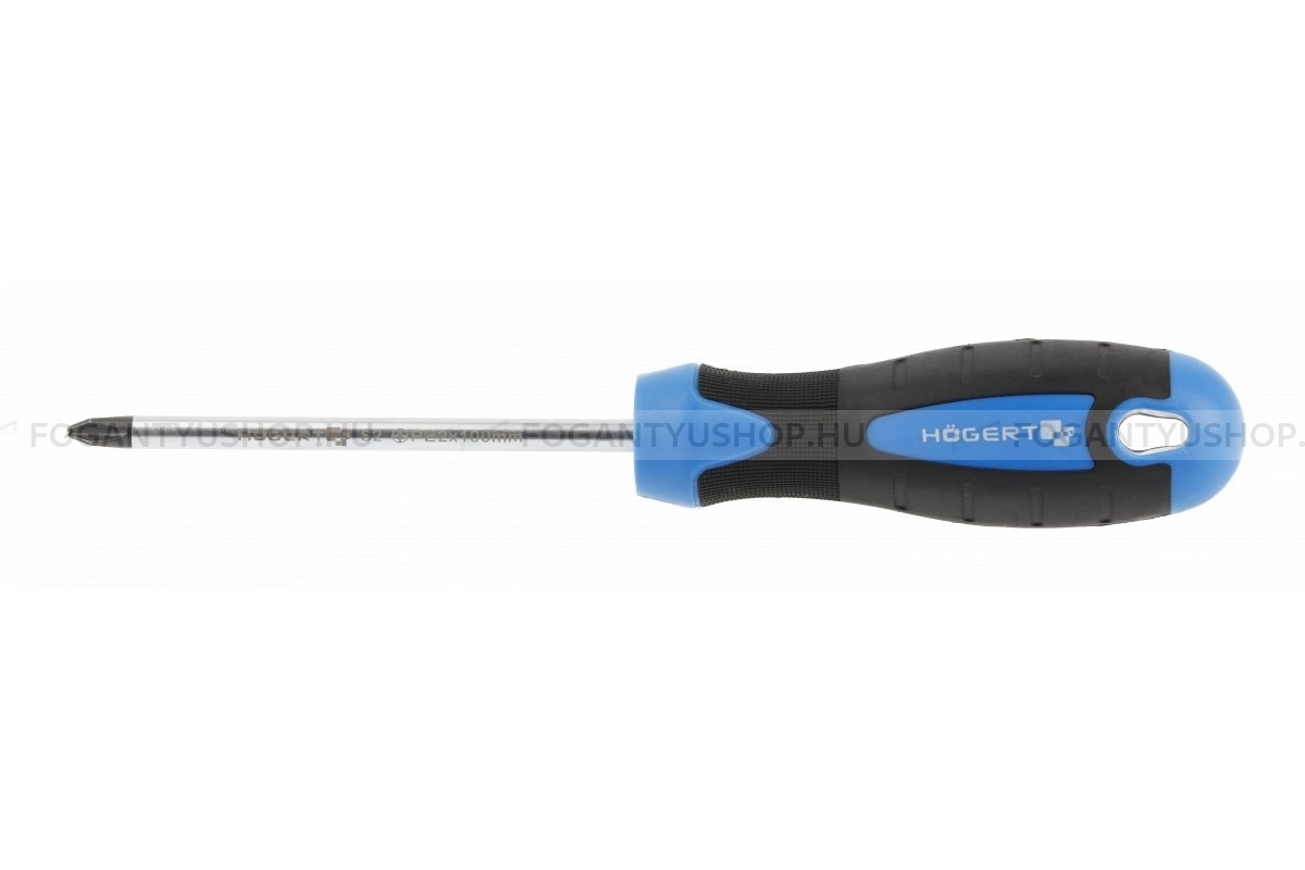HÖGERT HT1S042 csillag csavarhúzó PZ2 kereszthornyú mágneses hegyű 10 cm es - Akril műanyag - Csavarhúzók, csavarhúzó szettek
