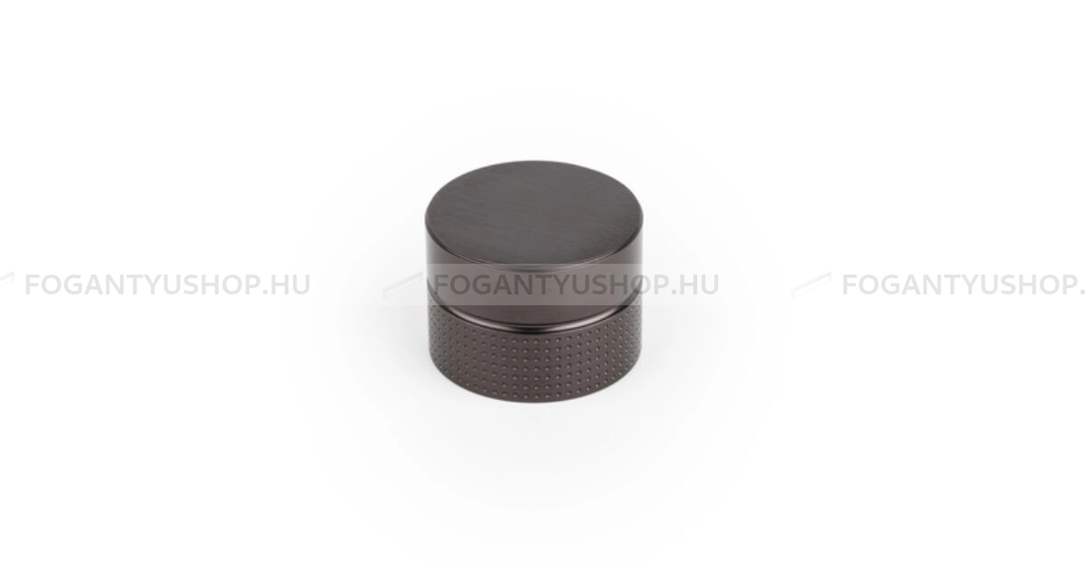 VIEFE Gomb fogantyú - POINT TitL Festett TitL - 1 furatos - Festett titán szürke TitL - Alumínium - Színes fém gombfogantyú, bútorgomb