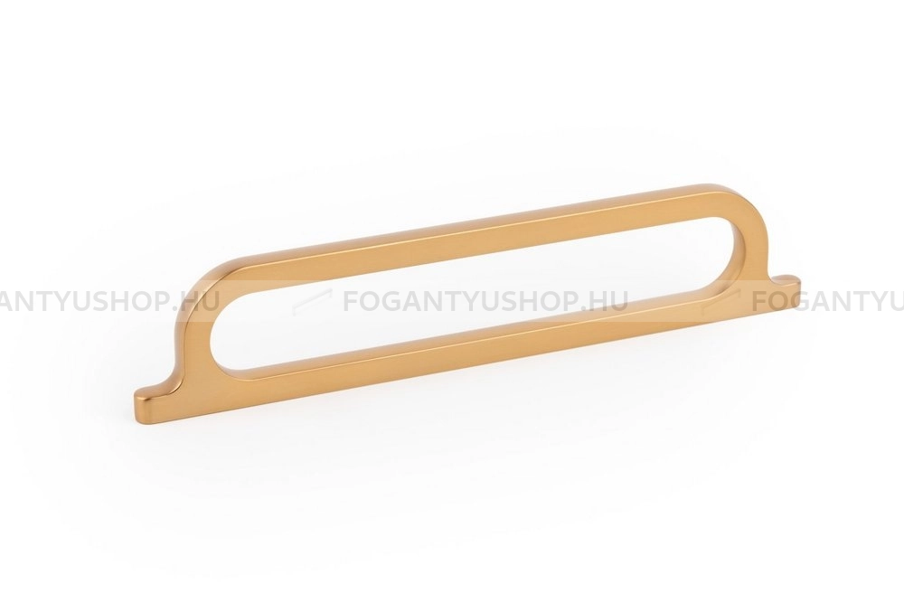 VIEFE Bútorfogantyú - OMEGA 160 - furattáv 160 mm - Csiszolt pezsgő Z618 - Zamak fém ötvözet - Egy méretben gyártott színes fém bútorfogantyú