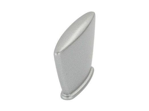 RUJZ DESIGN Fogantyú - 291.10 - Ezüst inox (szálcsiszolt) SNiL - Zamak fém ötvözet - Több méretben gyártott fém bútorfogantyú