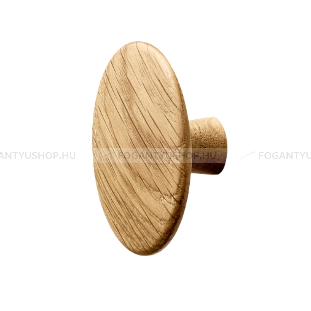 FURNIPART Bútorfogantyú - VONSILD CLOUD Tölgyfa - 1 furatos - Tölgyfa hrast - Fa - Fa bútorfogantyú