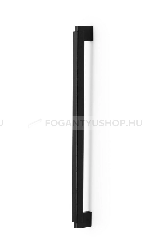 VIEFE Bútor fogantyú - Egy oldalról DUO BIG - Matt fekete + Matt fekete NM2M2 - Alumínium, Fa - Egy oldalról szerelhető bútorfogantyú (nem látszik csavar)