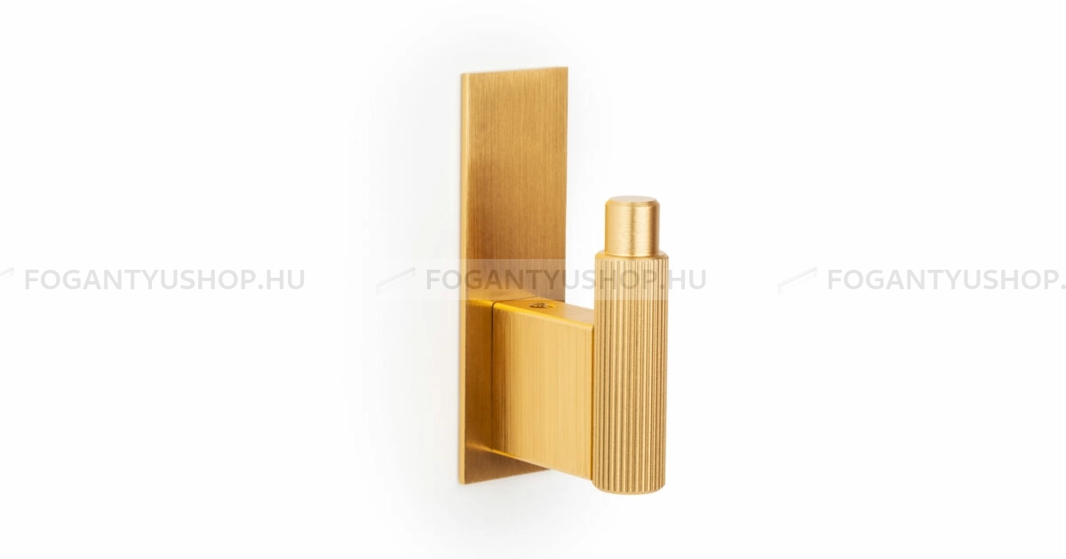 VIEFE Fogas - ARPA PLATE II. L291 - Sötét sárgaréz L291 - Alumínium - Egy akasztós fogas