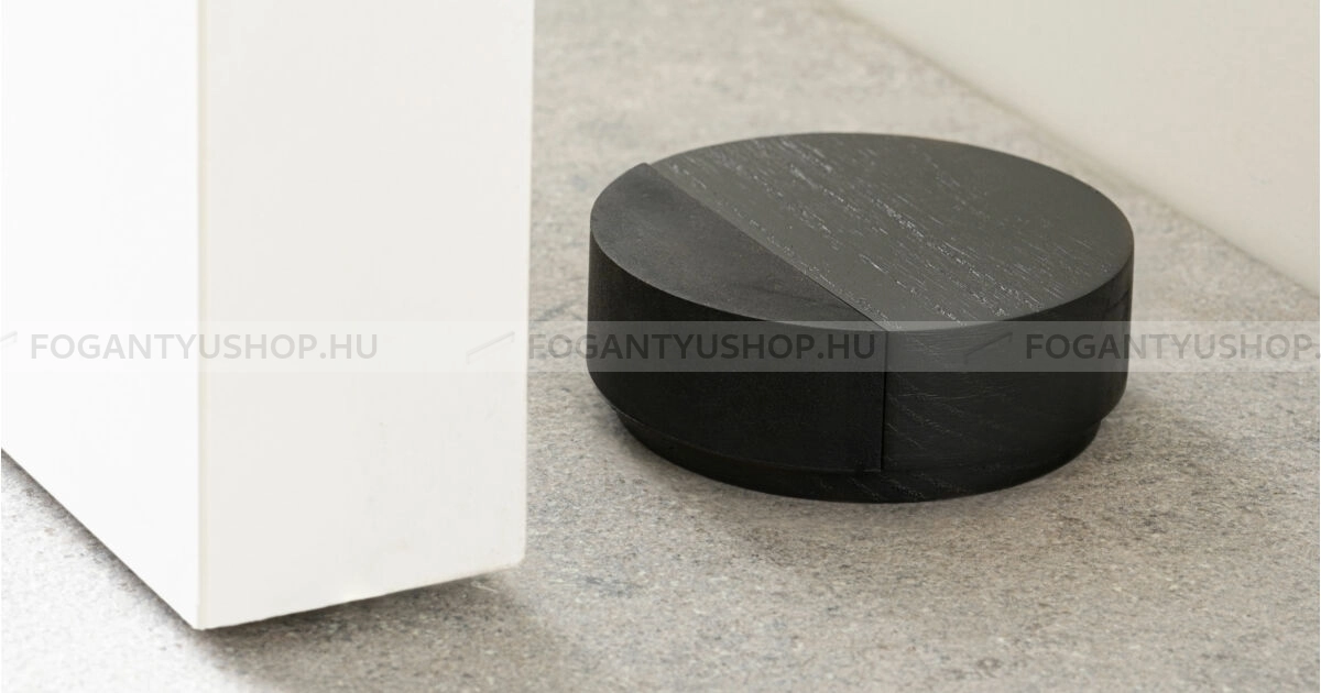 VIEFE Ajtóütköző ajtóstop PUK Wengefa - Wengefa hrast wenge - Fa - Ajtóütköző, ajtókitámasztó (padlóra tehető, padlóra, falra, ajtóra szerelhető)