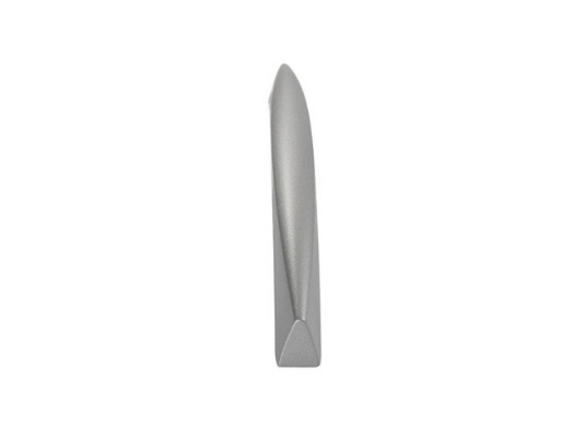 RUJZ DESIGN Bútor fogantyú - 160 496.14 - furattáv 160 mm - Matt króm MCrL - Zamak fém ötvözet - Egy méretben gyártott fém bútorfogantyú