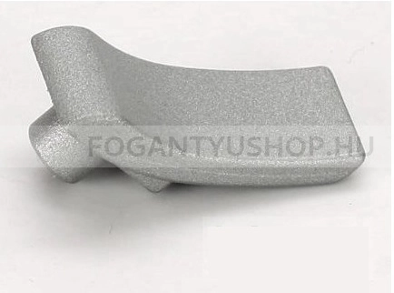 RUJZ DESIGN Gomb fogantyú - 804.15 - 1 furatos - Matt króm MCrL - Zamak fém ötvözet - Fém gombfogantyú, bútorgomb (szögletes, kerek)