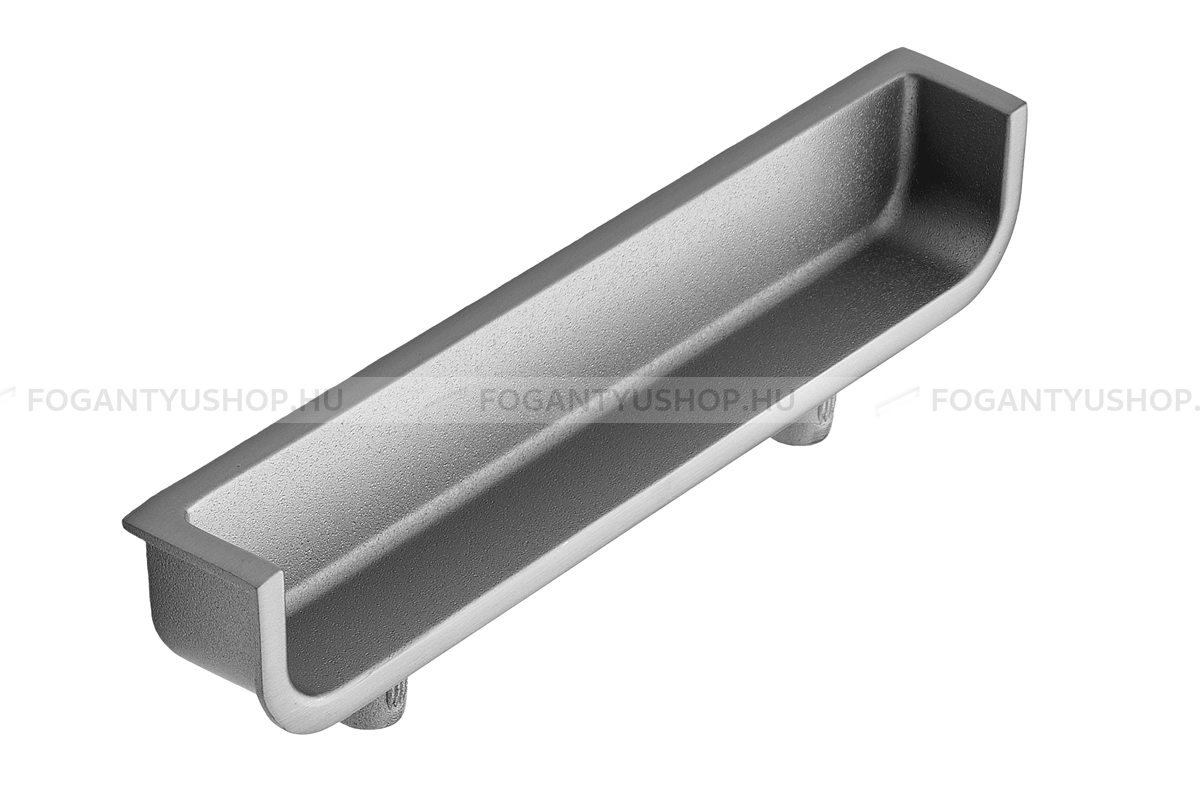 FURNIPART Fogantyú - BACK - Fényes szálcsiszolt  - Zamak fém ötvözet - Több méretben gyártott fém bútorfogantyú