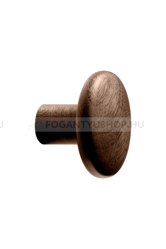 FURNIPART Bútor fogantyú - BRUTUS Amerikai diófa - 1 furatos - Amerikai diófa oreh - Fa - Fa bútorfogantyú