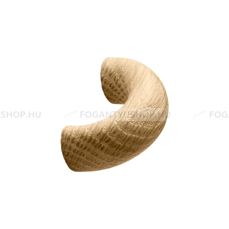 FURNIPART Bútorfogantyú - BULLA 32 Tölgyfa - furattáv 32 mm - Tölgyfa hrast - Fa - Fa bútorfogantyú