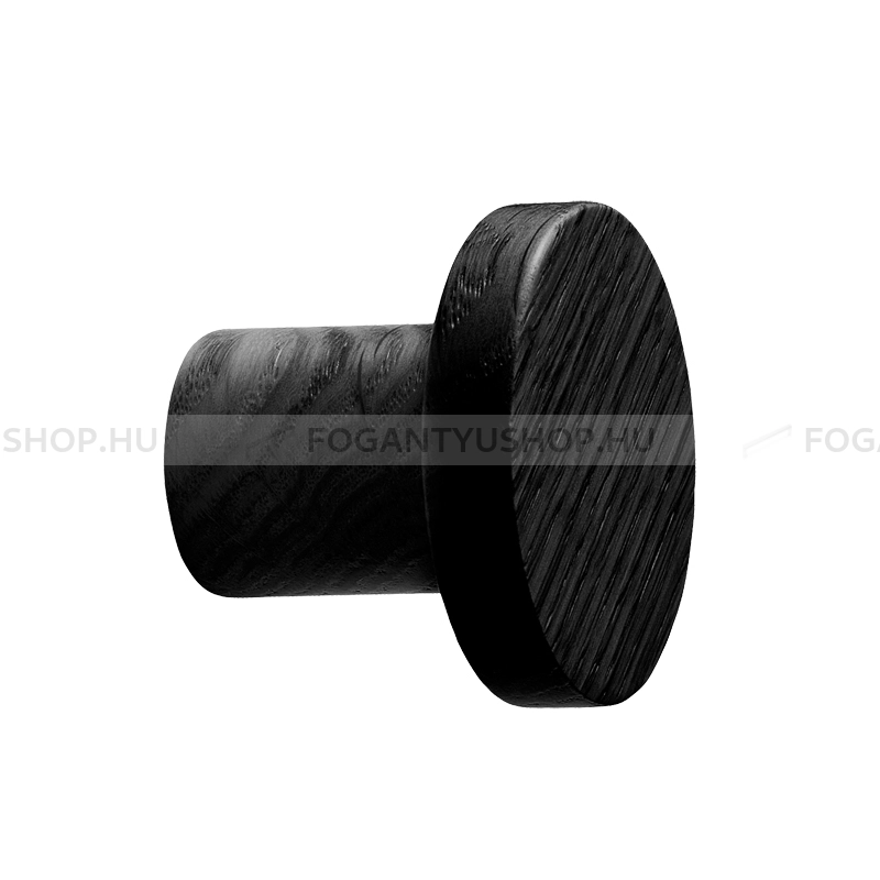 FURNIPART Bútorfogantyú - CIRCUM 48 - furattáv 48 mm - Feketére pácolt kőrisfa  - Fa - Fa bútorfogantyú