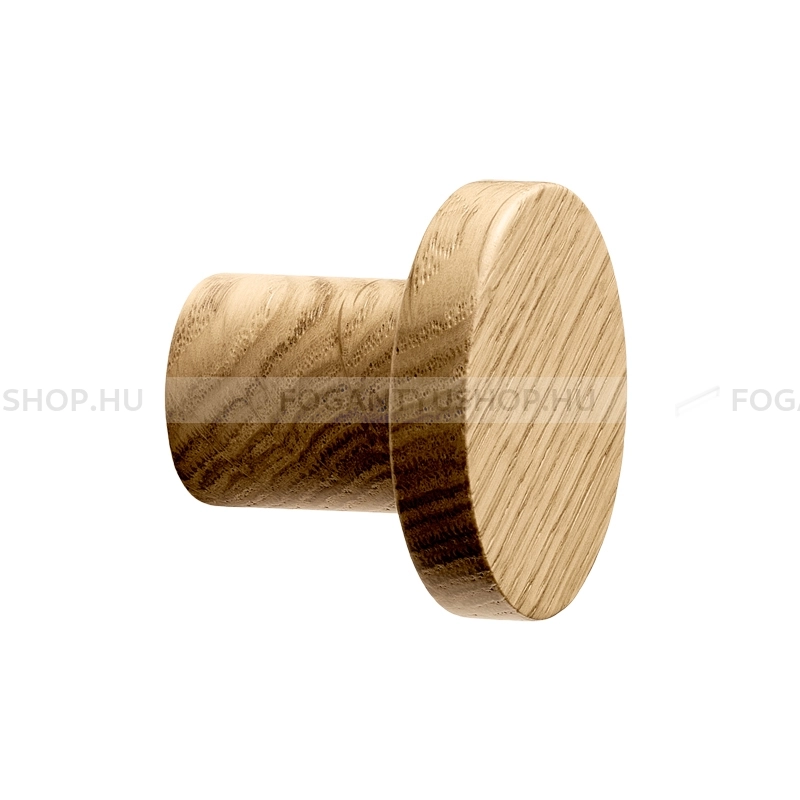 FURNIPART Bútor fogantyú - CIRCUM 48 Tölgyfa - furattáv 48 mm - Lakkozott tölgy 052 - Fa - Fa bútorfogantyú