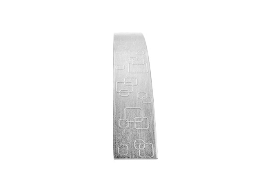 RUJZ DESIGN Bútorfogantyú - 477.25 - Matt króm MCrL - Zamak fém ötvözet - Több méretben gyártott fém bútorfogantyú
