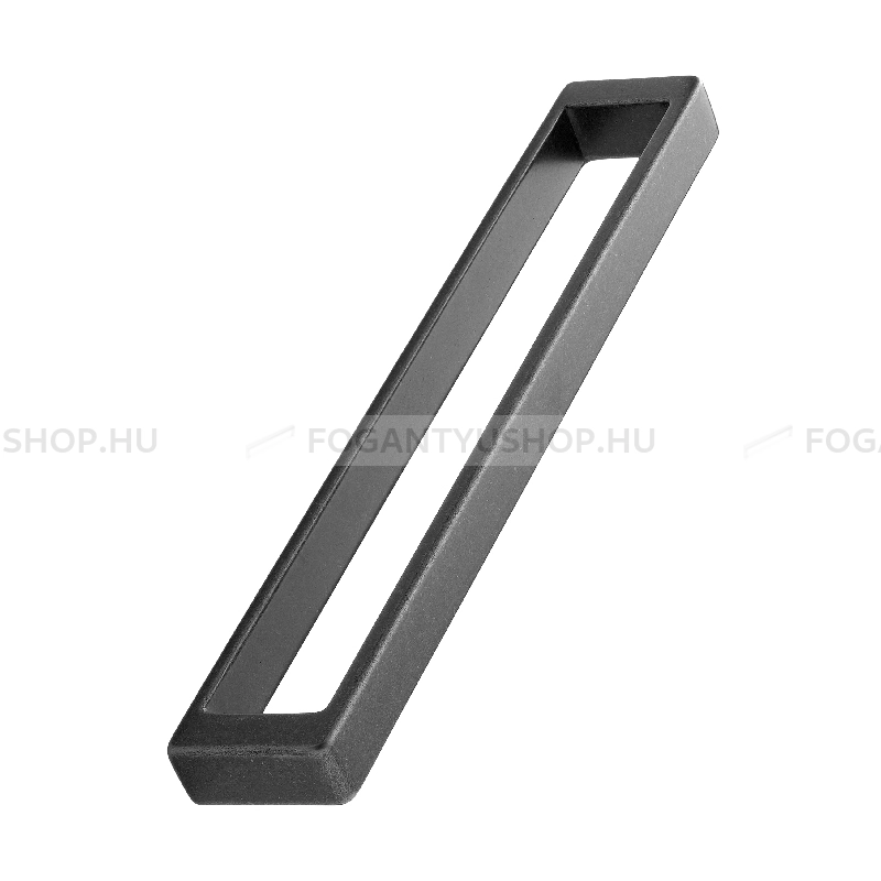FURNIPART Bútorfogantyú - CUBICO - Festett fekete BlackL - Zamak fém ötvözet - Több méretben gyártott színes fém bútorfogantyú