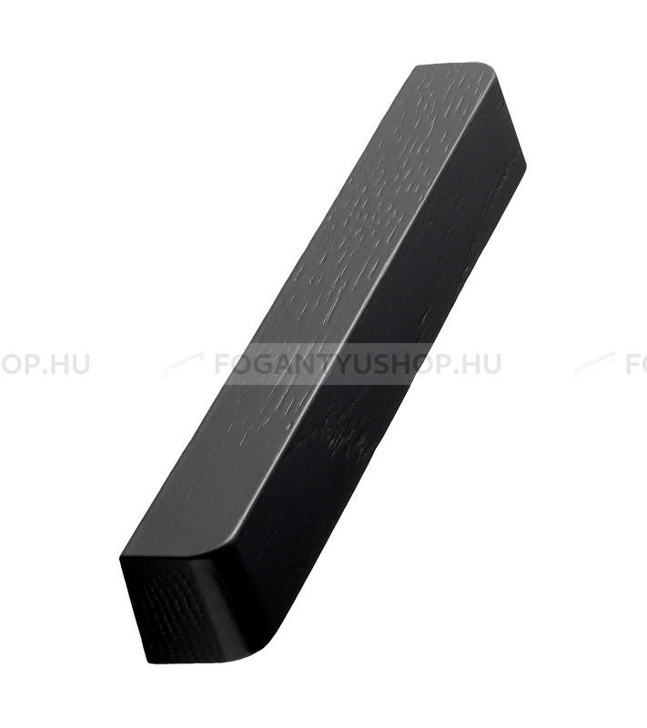 FURNIPART Fogantyú - DEGREE - Feketére pácolt kőrisfa  - Fa - Fa bútorfogantyú