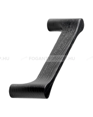 FURNIPART Bútorfogantyú - DROPS - Feketére pácolt kőrisfa  - Fa - Fa bútorfogantyú