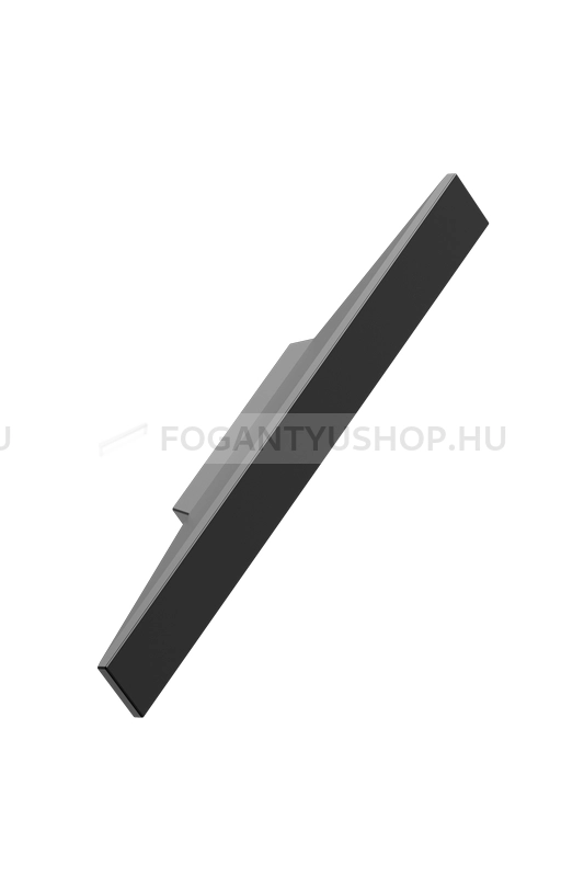 FURNIPART Fogantyú - FACET - Festett fekete BlackL - Alumínium - Több méretben gyártott színes fém bútorfogantyú