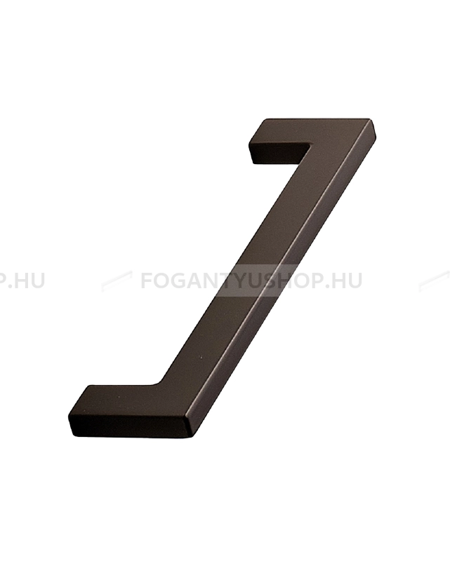 FURNIPART Bútor fogantyú - FLAT - Fekete - Zamak fém ötvözet - Több méretben gyártott színes fém bútorfogantyú