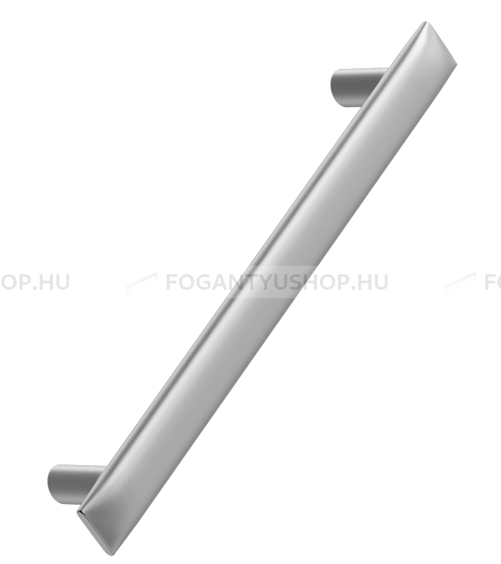 FURNIPART Bútorfogantyú - FLOW - Szálcsiszolt inox  - Zamak fém ötvözet - Több méretben gyártott színes fém bútorfogantyú