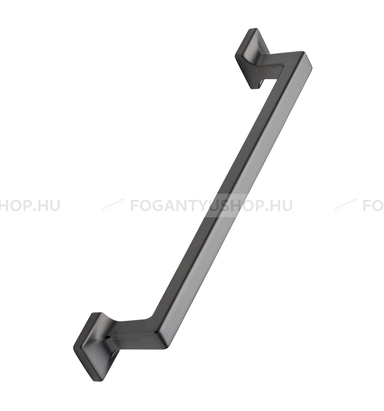 FURNIPART Fogantyú - HERITAGE - Fekete metál 74 - Zamak fém ötvözet - Több méretben gyártott színes fém bútorfogantyú
